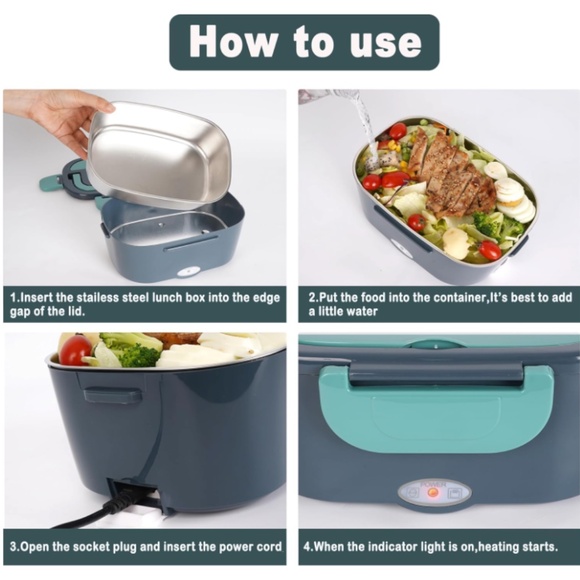 M541 1.5L Electric Lunch Box Heated Thermal Portable (Car / Work / Home) - Picture 4 of 5